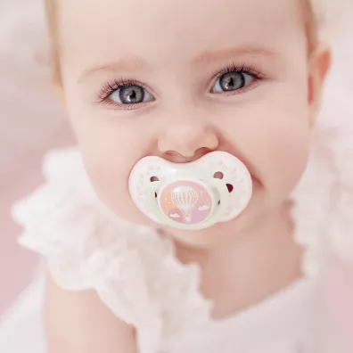 Lovi Smoczek silikonowy dynamiczny Indian Summer Girl 0-3 m-ce 2 szt.