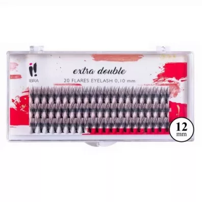 Ibra Kpki sztucznych rzs Extra Double C 0,10-12mm