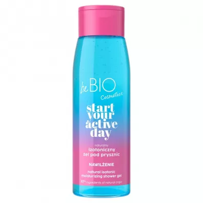 beBIO Ewa Chodakowska Start Your Active Day Naturalny Izotoniczny el pod prysznic NAWILENIE 400 ml