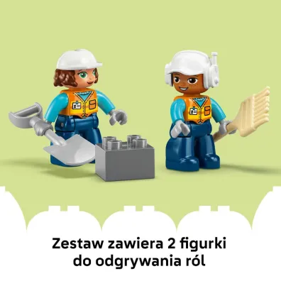 LEGO DUPLO Plac budowy z pojazdami 3 w 1 10476
