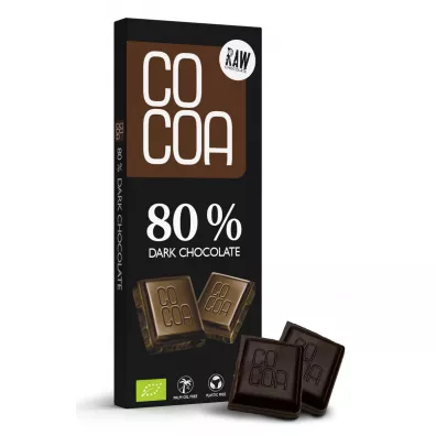 Cocoa Czekolada ciemna 80 % 40 g Bio