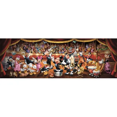 Puzzle 1000 el. Panorama - Disney Orchestra Clementoni