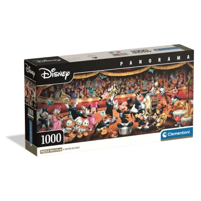 Puzzle 1000 el. Panorama - Disney Orchestra Clementoni