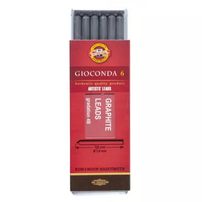 Koh-I-Noor Wk�ady grafitowe 4B 4865 5,6 mm