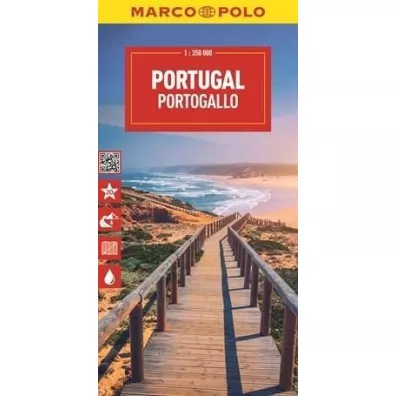 Portugalia. Mapa drogowa w skali 1:350 000