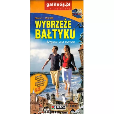 Wybrze�e Ba�tyku. Aktywnie nad morzem 1:190 000