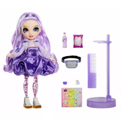 Lalka Rainbow High Sparkle & Shine Viola  akcesoria MGA 427810INT Mga Entertainment