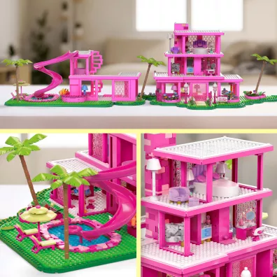 MEGA Barbie Dreamhouse Domek Marze� Zestaw klock�w HPH26