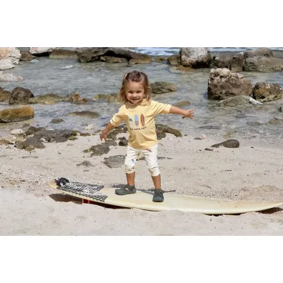 Lassig Koszulka z filtrem UV60 z krtkim rkawem Splash & Fun Deski surfingowe vanilla, rozm. 74/80