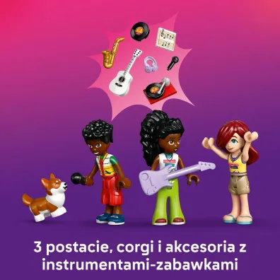 LEGO Friends Sklep muzyczny i mieszkanie 42653