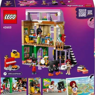 LEGO Friends Sklep muzyczny i mieszkanie 42653