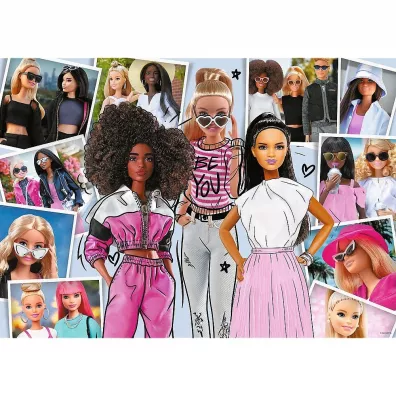 Puzzle 200 el. W wiecie Barbie/Mattel Barbie Trefl