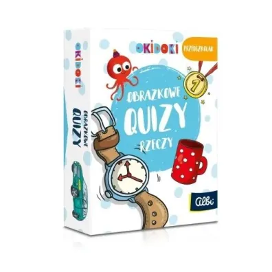 Obrazkowe quizy. Rzeczy 3+ OKIDOKI