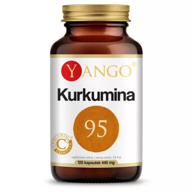 Yango Kurkumina 95™ - ekstrakt z piperyn� Suplement diety 120 kaps.