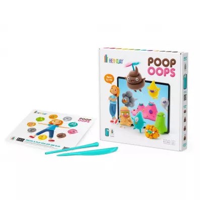 Hey Clay masa plastyczna - Poop Oops Tm Toys