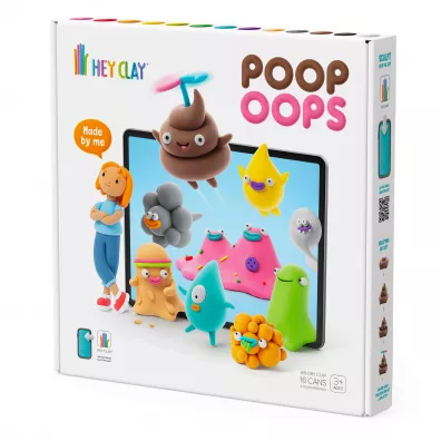 Hey Clay masa plastyczna - Poop Oops Tm Toys