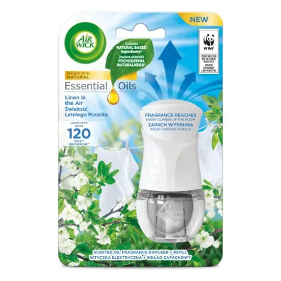 Air Wick Elektryczny od�wie�acz powietrza i wk�ad �wie�o�� Letniego Poranka 19 ml