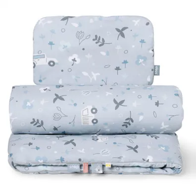 Po�ciel komplet ko�derka i poduszka Indigo race baby