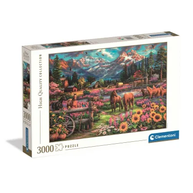 Puzzle 3000 element�w Free To Roam CLEMENTONI 33038  CLM
