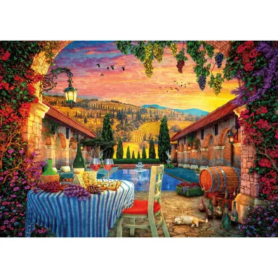 Puzzle 1000 Zach�d s�o�ca w Toskanii W�ochy 113723 Gibsons