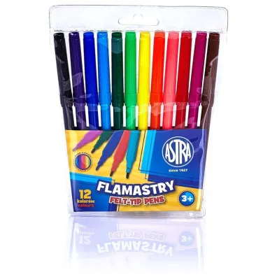 Astra Flamastry 12 szt.