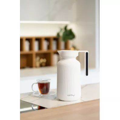 Vialli Design Termos z wkadem szklanym Lungo 9255 1 l