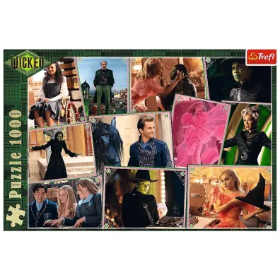 Puzzle 1000 el. Wicked: Kadry filmowe Trefl