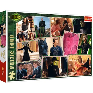 Puzzle 1000 el. Wicked: Kadry filmowe Trefl