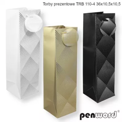 Penword Torebka prezentowa 36x10,5x10,5cm MIX