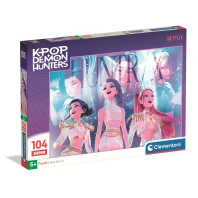 Puzzle 104 Super  K-Pop Demon Hunters 27257 Clementoni