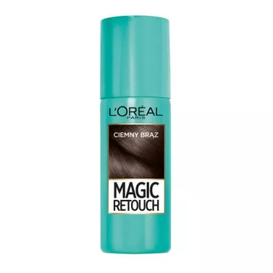 LOreal Paris Magic Retouch spray do retuszu odrost�w Ciemny Br�z 75 ml