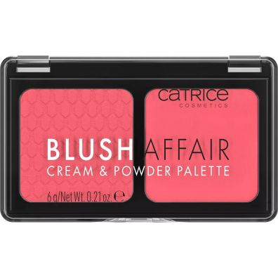 Zdjęcia - Puder i róż Catrice Blush Affair Cream & Powder Palette paleta róży do twarzy 010 6 g 