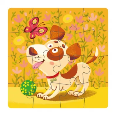 Puzzle 16 el. Piesek Dodo