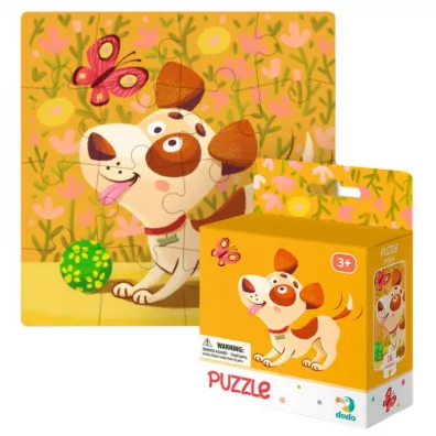 Puzzle 16 el. Piesek Dodo