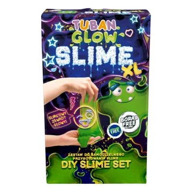 Zestaw Super Slime XL. Glow in the dark Tuban
