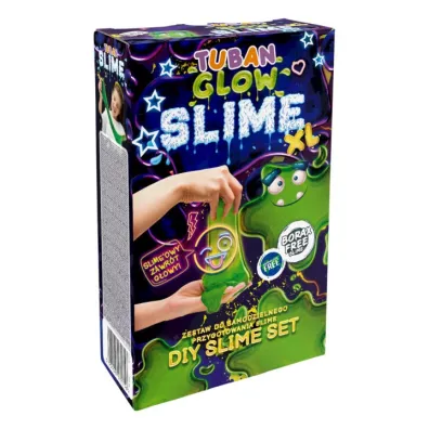 Zestaw Super Slime XL. Glow in the dark Tuban