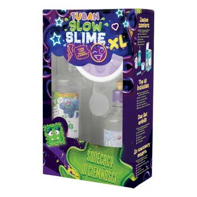 Zestaw Super Slime XL. Glow in the dark Tuban