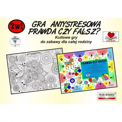 Kultowe gry planszowe 2w1 Love Books