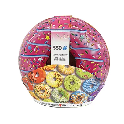 Puzzle 550 el. TIN Donut Rainbow 8551-5782 Eurographics