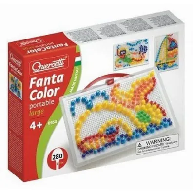 Mozaika Fantacolor Portable Large Wieloryb Quercetti