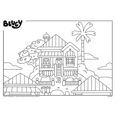 Puzzle 4x48 el. Bluey Lisciani