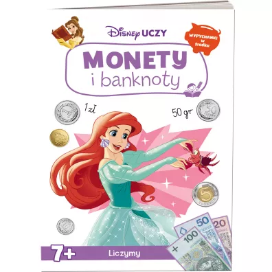 Disney uczy. Ksiniczka. Monety i banknoty