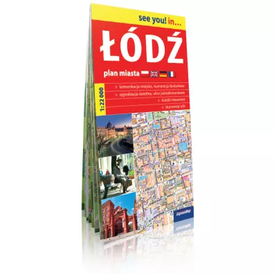 see you! in? Plan miasta ��d� 1:22 000