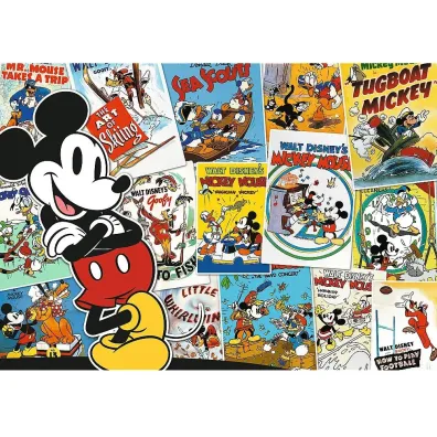 Puzzle 1000 el. W �wiecie Mikiego Trefl