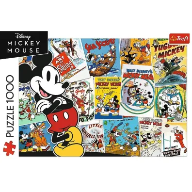 Puzzle 1000 el. W �wiecie Mikiego Trefl