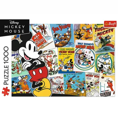 Puzzle 1000 el. W wiecie Mikiego Trefl