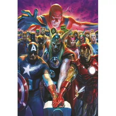 Puzzle 1000 el. Compact Marvel the Avengers Clementoni