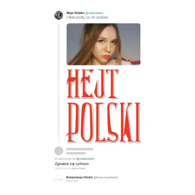 Hejt polski - Maja Sta�ko