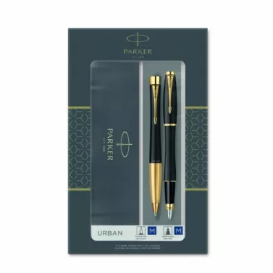 Pi�ro wieczne  d�ugopis Urban czarne GT  PARKER 2093381