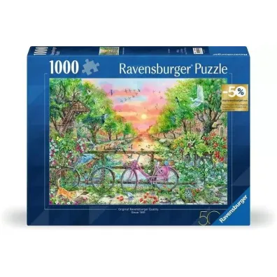 Puzzle 1000 el. Amsterdam 50 urodziny Ravensburger